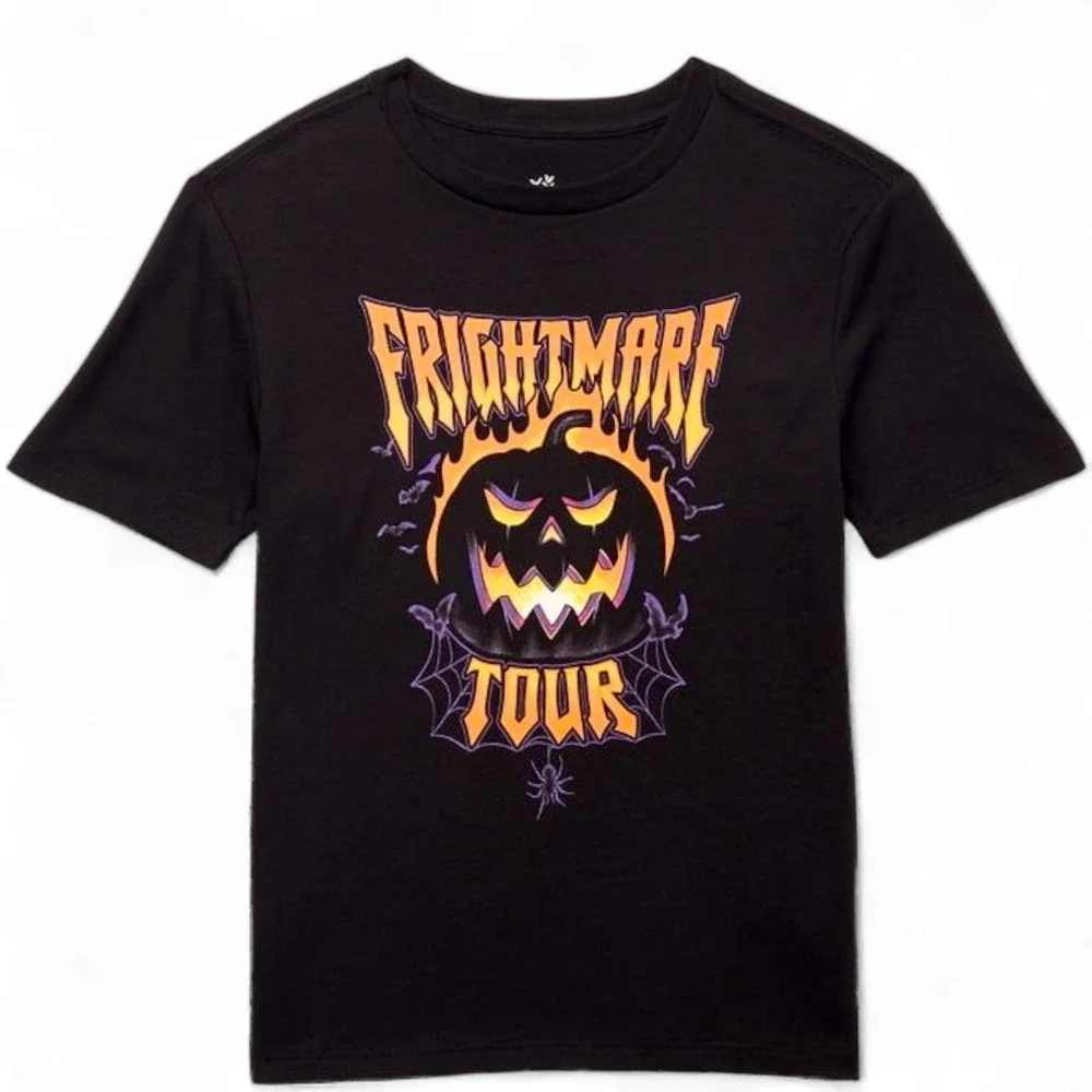 Way To Celebrate Halloween Frightmare Tour T Shirt Kids S Black Graphic Tee